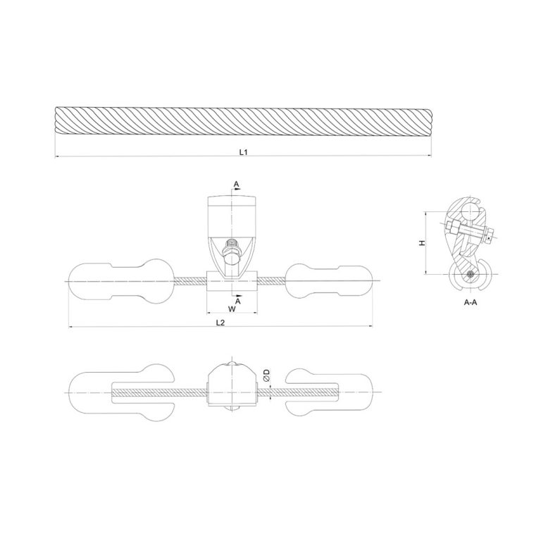 4-1-1-Bolted-Vibration-Damper-For-OPGW-ADSS